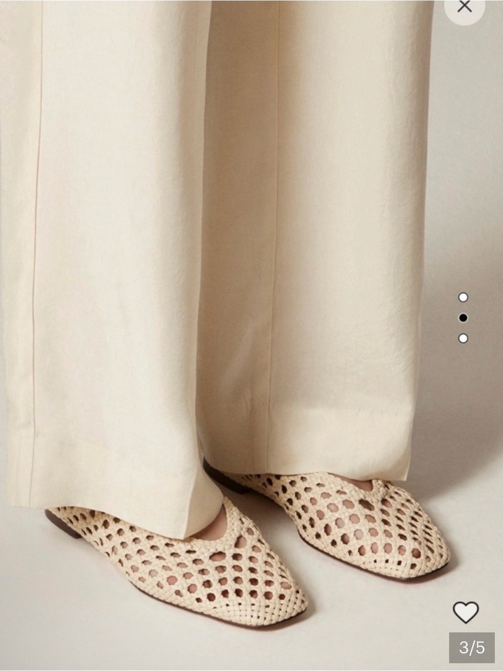 J Crew Woven Flats - Picture 2 of 4